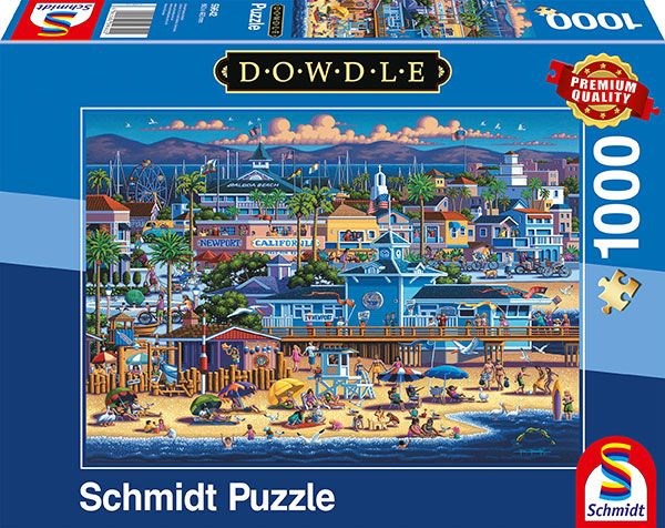 Schmidt Spiele (59642) - Eric Dowdle: "Newport Beach" - 1000 pezzi