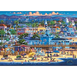 Schmidt Spiele (59642) - Eric Dowdle: "Newport Beach" - 1000 pezzi