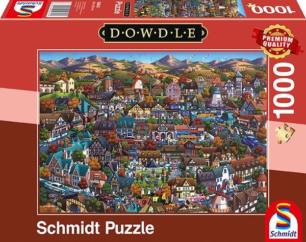 Schmidt Spiele (59643) - Eric Dowdle: "Solvang" - 1000 pezzi