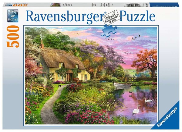 Ravensburger (15041) - "Country House" - 500 pezzi