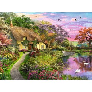 Ravensburger (15041) - "Country House" - 500 pezzi