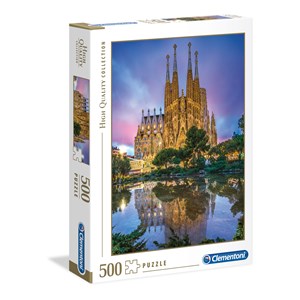 Clementoni (35062) - "La Sagrada Familia, Barcelona, Spain" - 500 pezzi