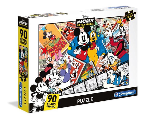 Clementoni (35061) - "Mickey 90th Celebration" - 500 pezzi