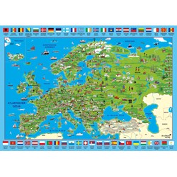 Schmidt Spiele (58373) - "Discover Europe" - 500 pezzi
