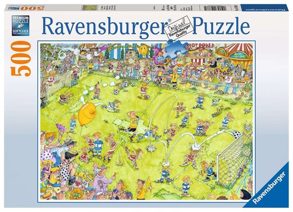 Ravensburger (14786) - "At the Soccer Match" - 500 pezzi