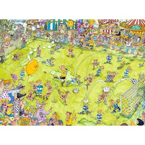 Ravensburger (14786) - "At the Soccer Match" - 500 pezzi