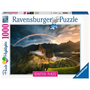 Ravensburger (15158) - "Rainbow over Machu Picchu, Peru" - 1000 pezzi