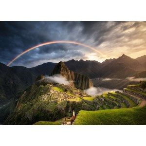 Ravensburger (15158) - "Rainbow over Machu Picchu, Peru" - 1000 pezzi