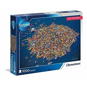 Clementoni (59088) - "Canoe" - 1000 pezzi