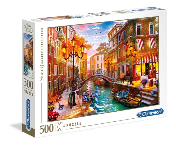 Clementoni (35063) - "Sunset over Venice" - 500 pezzi