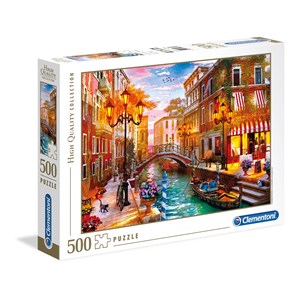 Clementoni (35063) - "Sunset over Venice" - 500 pezzi