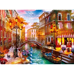 Clementoni (35063) - "Sunset over Venice" - 500 pezzi
