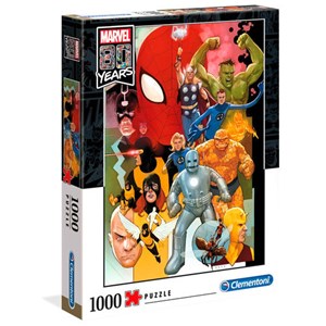 Clementoni (39534) - "Marvel 80 Years" - 1000 pezzi