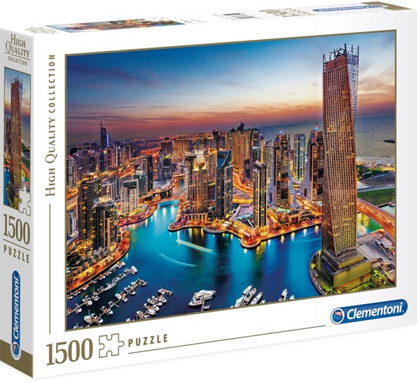 Clementoni (31814) - "Dubai Marina" - 1500 pezzi