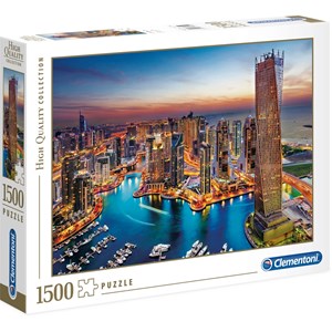 Clementoni (31814) - "Dubai Marina" - 1500 pezzi