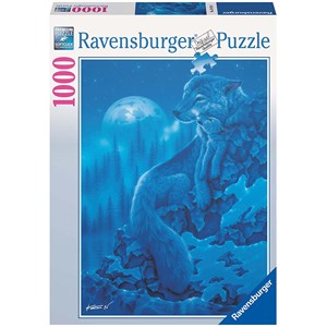 Ravensburger (19119) - "Midnight Wolves" - 1000 pezzi