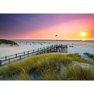 Ravensburger (19877) - "Sunset over Amrum" - 1000 pezzi