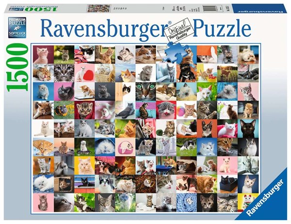 Ravensburger (16235) - "99 Cats" - 1500 pezzi