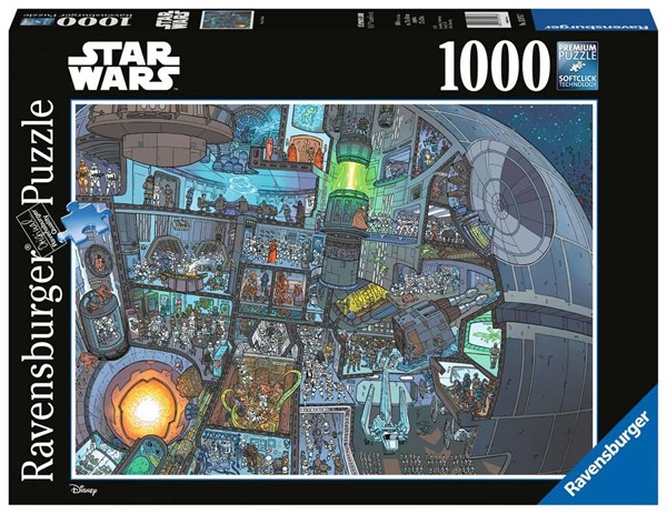 Ravensburger (13976) - "Where's Wookie?" - 1000 pezzi