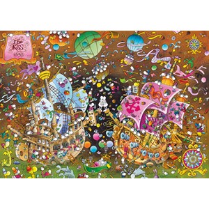 Clementoni (36527) - Guillermo Mordillo: "The Kiss" - 6000 pezzi