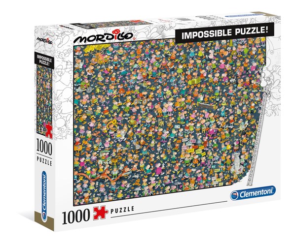 Clementoni (39550) - Guillermo Mordillo: "Mordillo Impossible" - 1000 pezzi