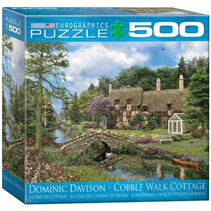Eurographics (8500-0457) - Dominic Davison: "Cobble Walk Cottage" - 500 pezzi