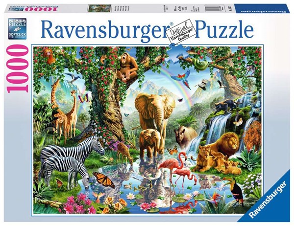Ravensburger (19837) - "Adventures in the Jungle" - 1000 pezzi