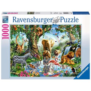 Ravensburger (19837) - "Adventures in the Jungle" - 1000 pezzi