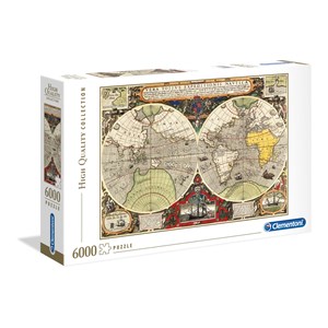 Clementoni (36526) - "Antique Nautical Map" - 6000 pezzi