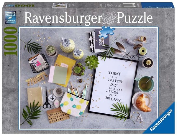 Ravensburger (19829) - "Start living your dream" - 1000 pezzi
