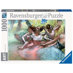 Ravensburger (14847) - Edgar Degas: "Four ballerinas on the stage" - 1000 pezzi