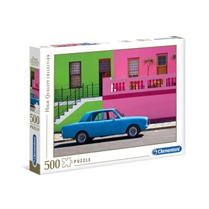 Clementoni (35076) - "The Blue Car" - 500 pezzi