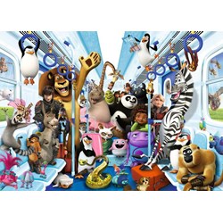 Ravensburger (13975) - "Dreamworks Family" - 1000 pezzi