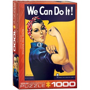 Eurographics (6000-1292) - "Rosie the Riveter" - 1000 pezzi