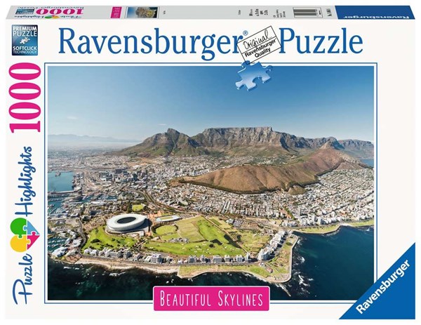 Ravensburger (14084) - "Cape Town" - 1000 pezzi