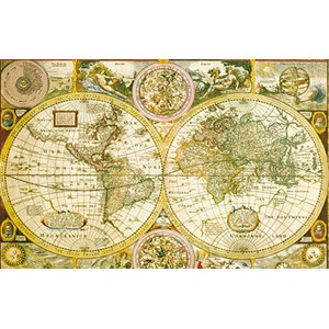 Clementoni (97117) - "Old Map" - 2000 pezzi