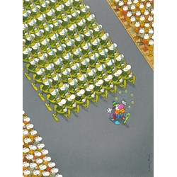 Clementoni (35078) - Guillermo Mordillo: "The March" - 500 pezzi