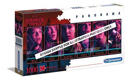 Clementoni (39548) - "Stranger Things III" - 1000 pezzi