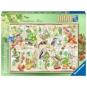 Ravensburger (16421) - "Wondrous Trees" - 1000 pezzi