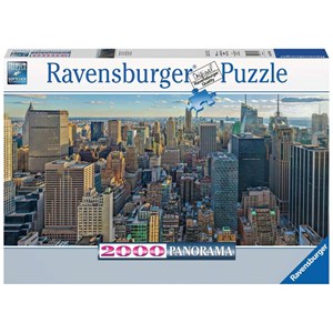 Ravensburger (16708) - "View Over New York" - 2000 pezzi
