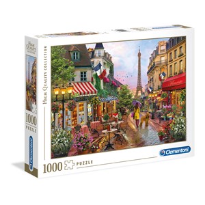 Clementoni (39482) - "Flowers in Paris" - 1000 pezzi