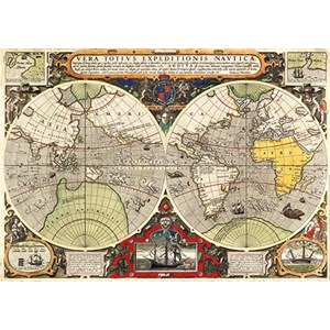 Clementoni (97024) - "World Map" - 2000 pezzi