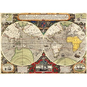 Clementoni (97024) - "World Map" - 2000 pezzi