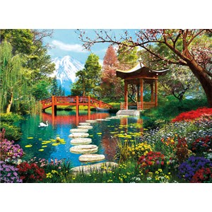 Clementoni (39513) - "Gardens of Fuji" - 1000 pezzi
