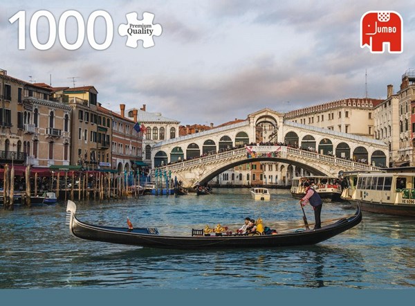 Jumbo (18556) - "Rialto Bridge, Venice" - 1000 pezzi