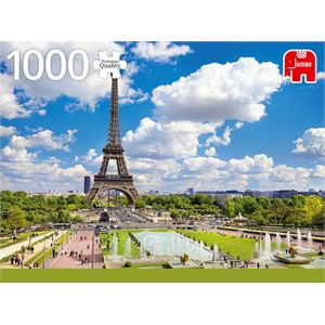 Jumbo (18847) - "Eiffel Tower in Summer, Paris" - 1000 pezzi