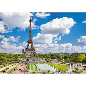 Jumbo (18847) - "Eiffel Tower in Summer, Paris" - 1000 pezzi