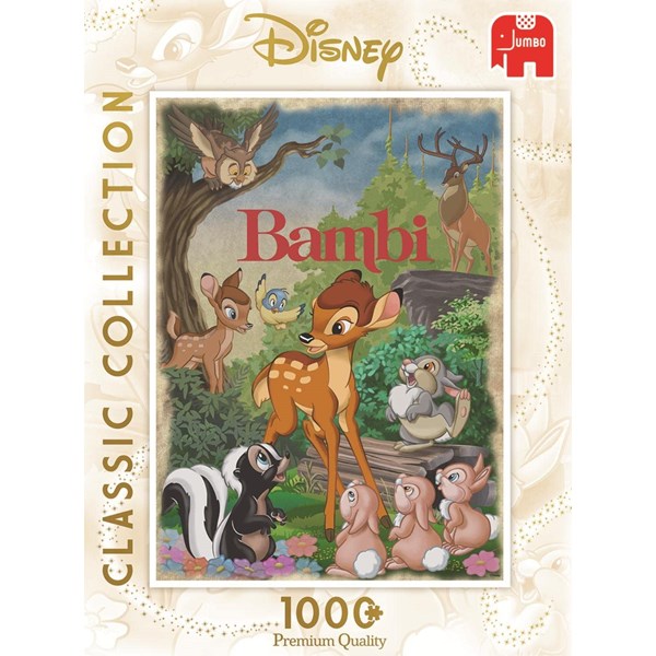 Jumbo (19491) - "Bambi" - 1000 pezzi
