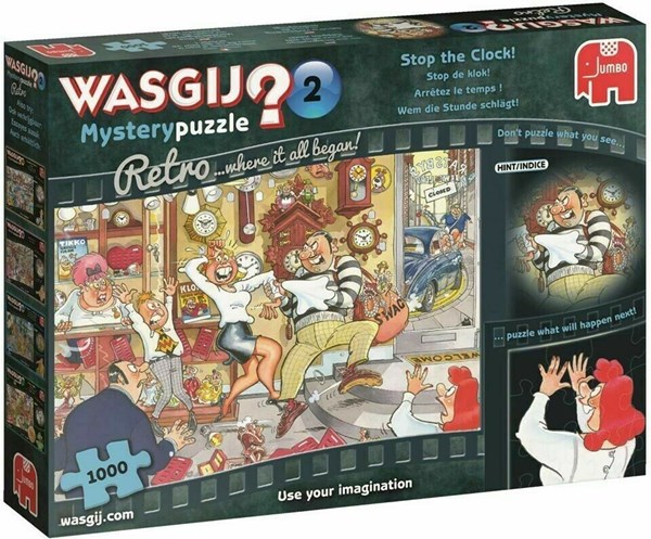 Jumbo (10878) - "Mystery 2, Stop The Clock" - 1000 pezzi