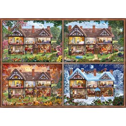 Schmidt Spiele (58345) - "House of Four Seasons" - 2000 pezzi